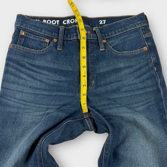 J.Crew Billie Demi-Boot Crop Jean in Lantern Wash Size 27 - Picture 8 of 8